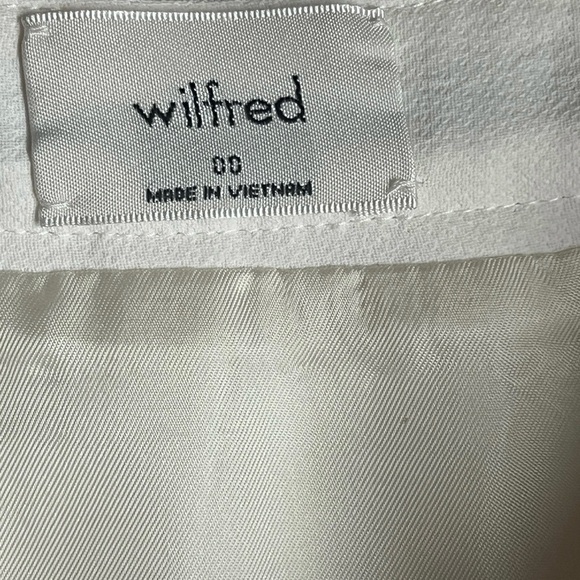 ARITZIA WILFRED “Francesca” Pleated Skirt size 00 - Picture 3 of 3